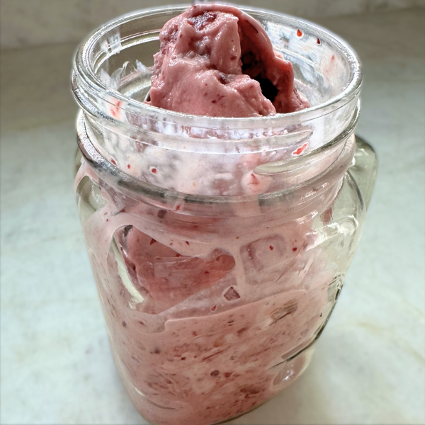 Dessert: Frozen Cherry Protein Slushie