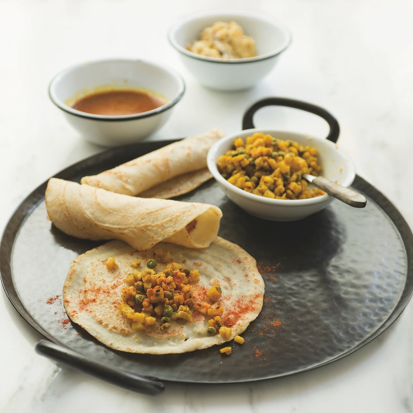 Stovetop: Dosa, South Indian Crepes