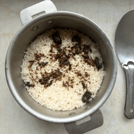 Cumin basmati rice, jeera chawal