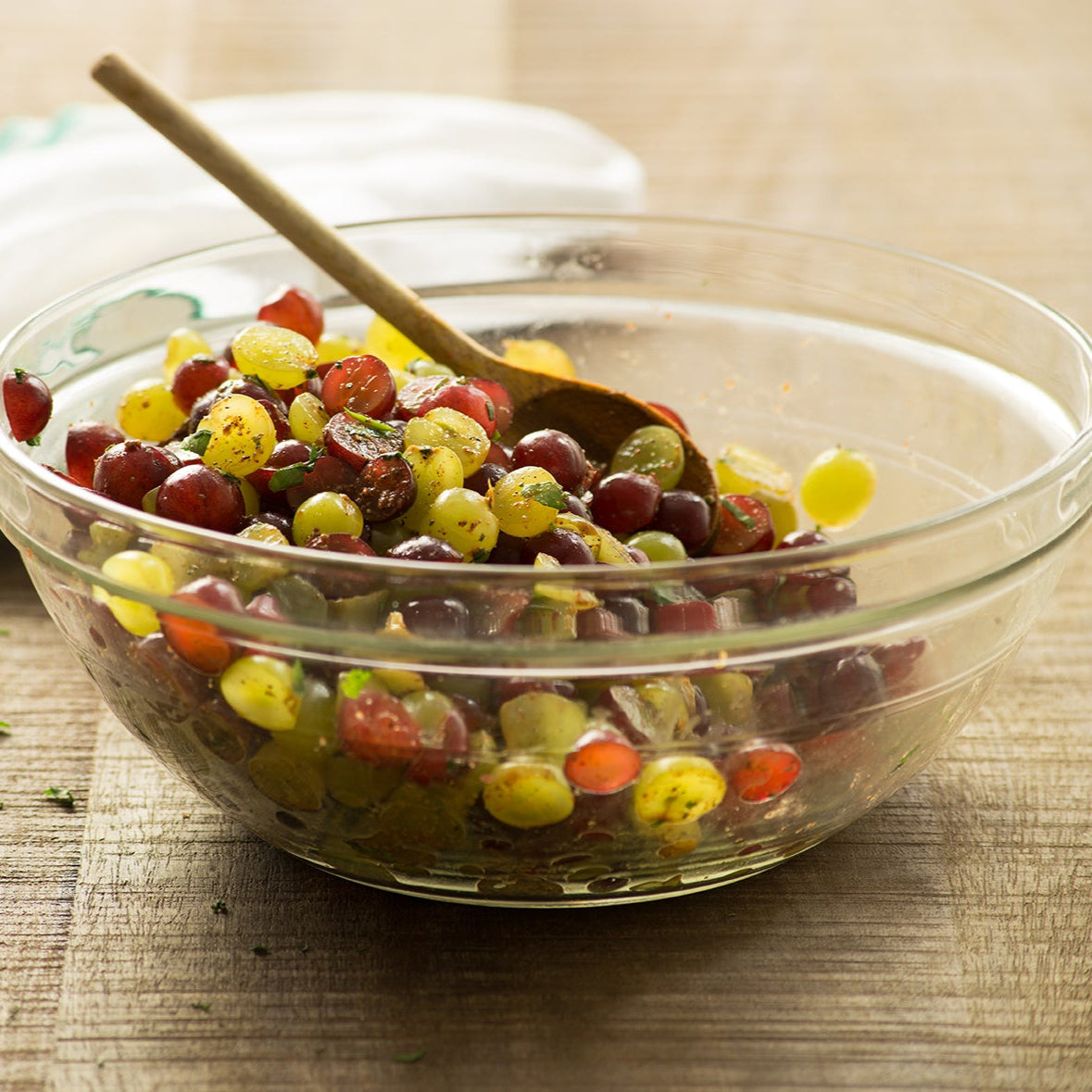 Salad: Angoor Chaat, Tangy Grape Salad