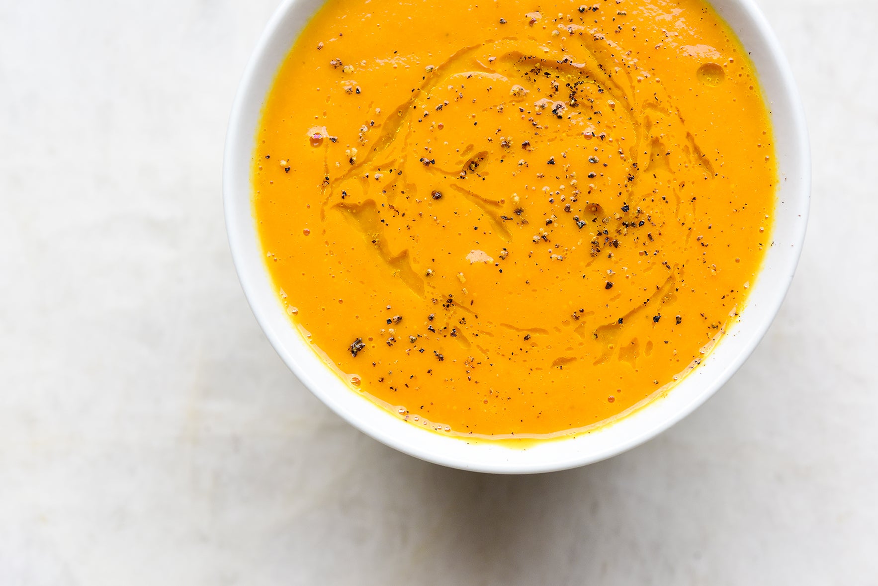 Creamy Carrot, Ginger & Turmeric Soup - Indian As Apple Pie