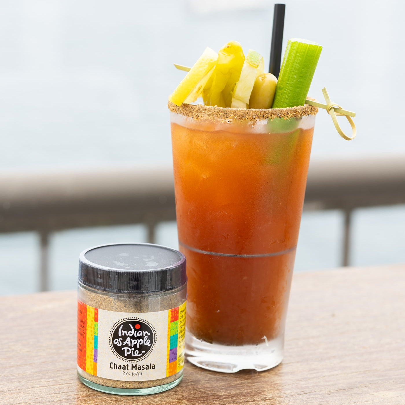 Drink: Chaat Masala Bloody Mary Indian As Apple Pie