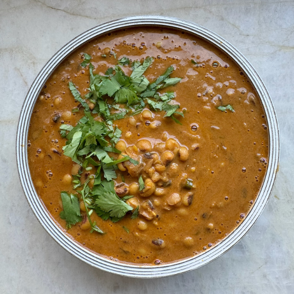 Instant Pot: Goan Black-Eyed Peas from Scratch