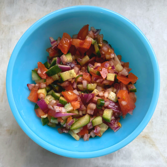 Kachumber, Indian side salad