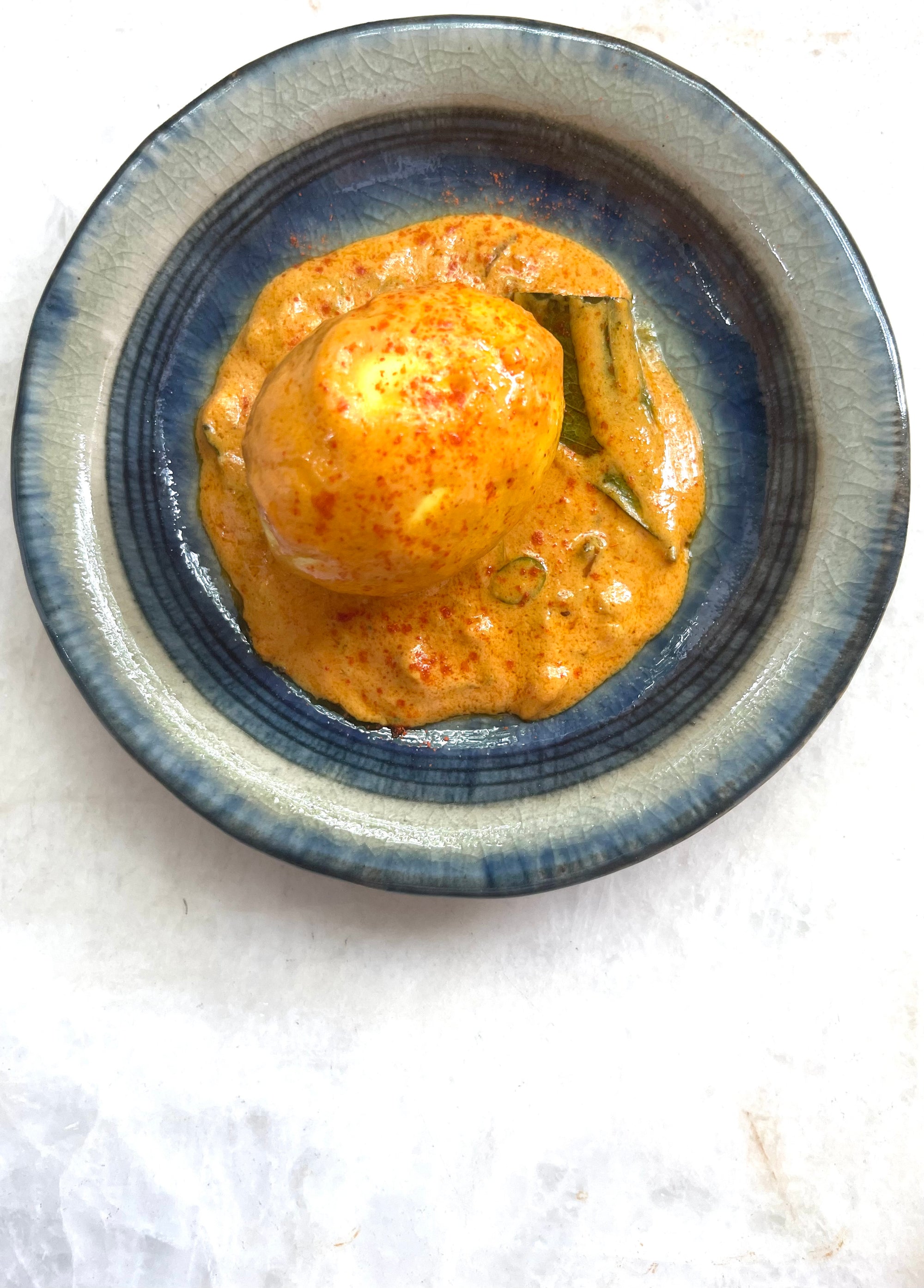 Stovetop: Egg Curry with Coconut Milk