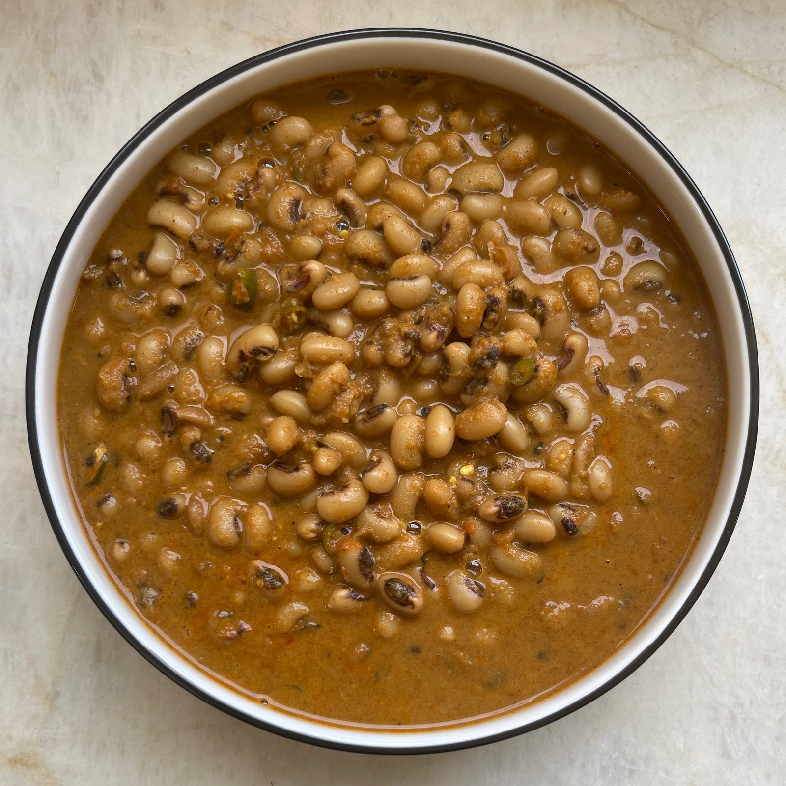 Stovetop: Goan Black-Eyed Peas Made with Coconut Milk & Our Punjabi Masala