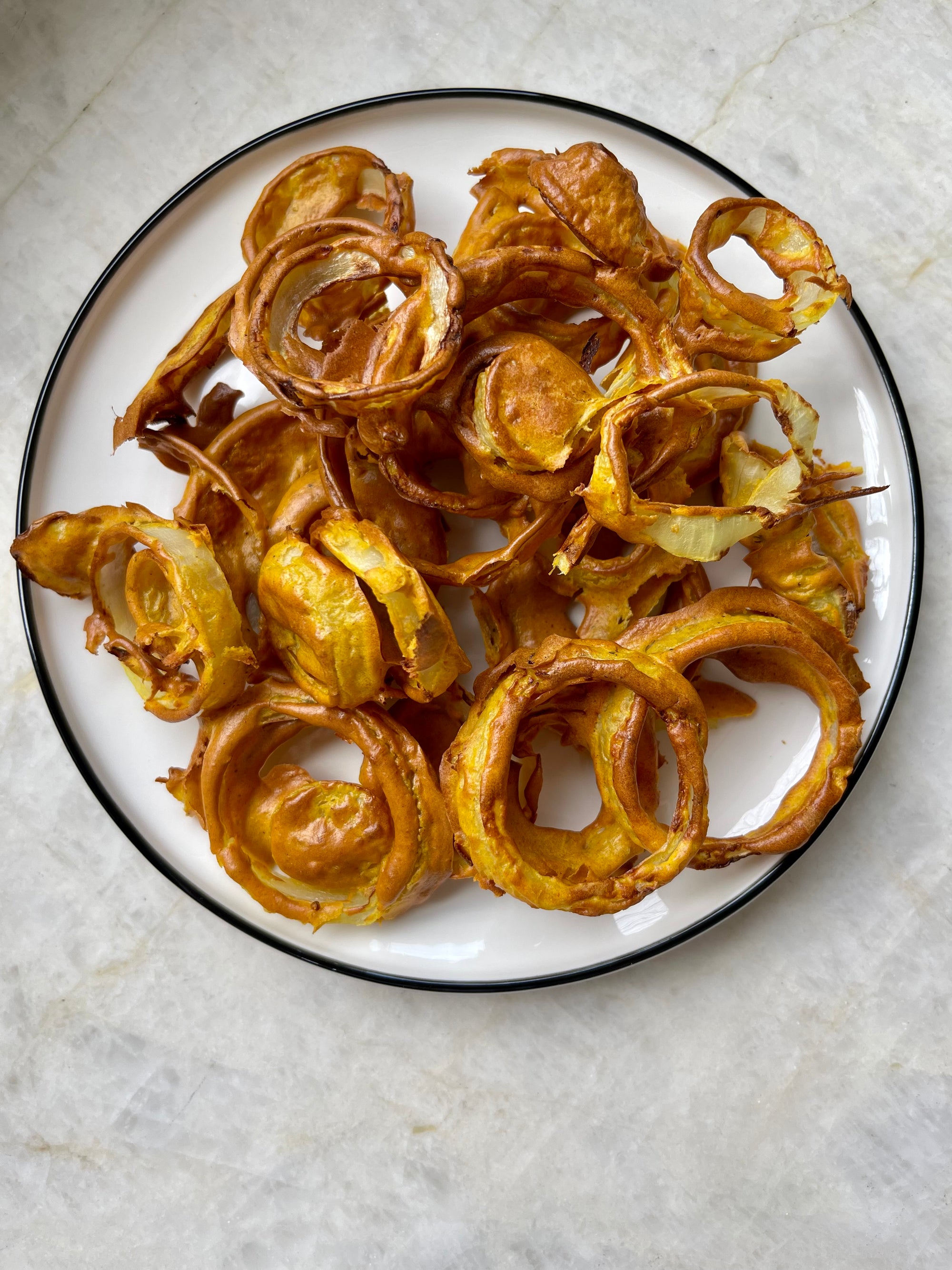 Air Fryer: Onion Pakora, Indian Onion Rings