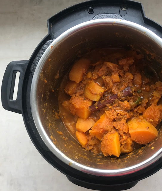 Instant Pot: Spicy Butternut Squash - Indian As Apple Pie