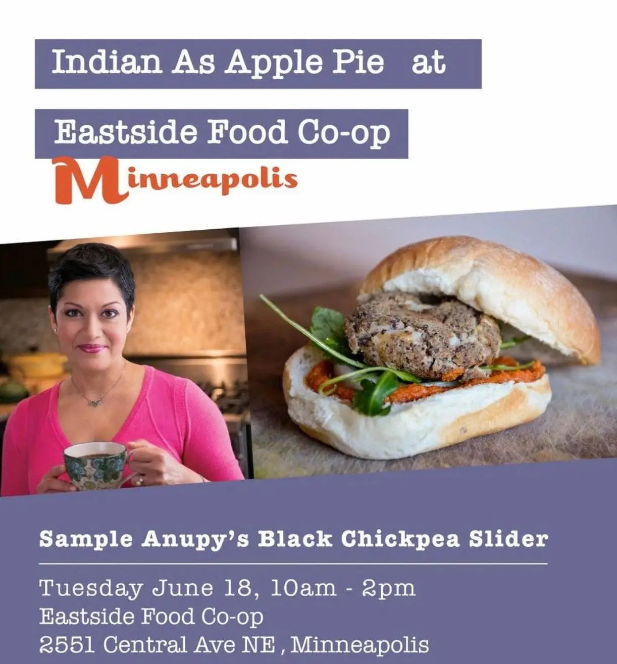 Tastiest Veggie Burger; Tikka Vegan Mayo - Indian As Apple Pie