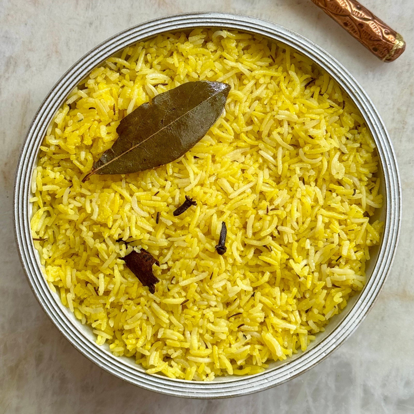 Stovetop: Indian Saffron Rice
