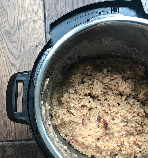 Instant Pot Chai-Spiced Steel-Cut Oats With Dates - Indian As Apple Pie