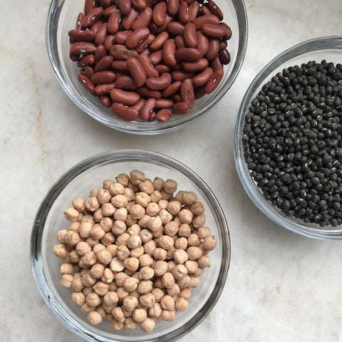 Instant Pot: Black Dal with Kidney Beans and Chickpeas