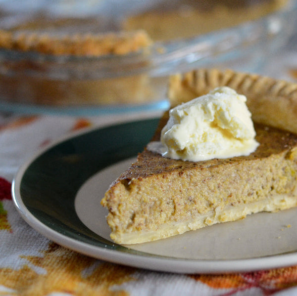 Dessert: Chai Masala Pumpkin Pie