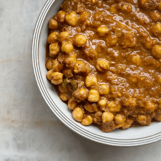 Stovetop: Scratch Chana Masala, Curried Chickpeas Indian As Apple Pie