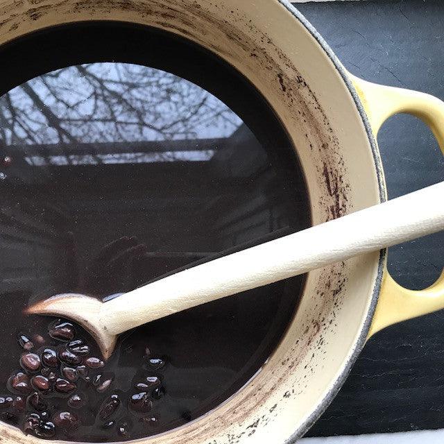 Black Bean Soup with Cumin and Roasted Jalapeno - Indian As Apple Pie
