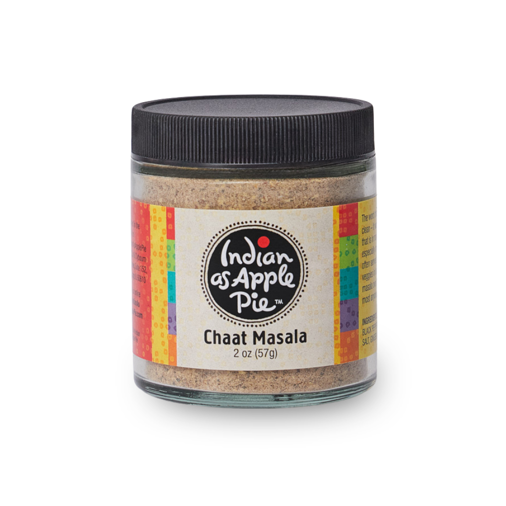 indian as apple pie chaat masala