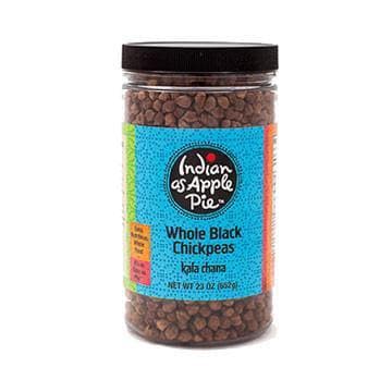 Whole Black Chickpeas - Kala Chana - Indian As Apple Pie