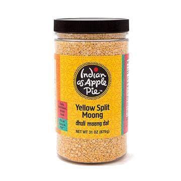 Yellow Split Moong – Dhuli Moong Dal - Indian As Apple Pie